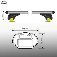 Nordrive dakdragers Opel Insignia Sports Tourer 2020 t/m 2022