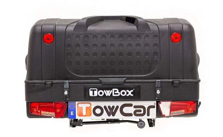 Towbox V1 Bagagebox voor trekhaak montage Black Edition
