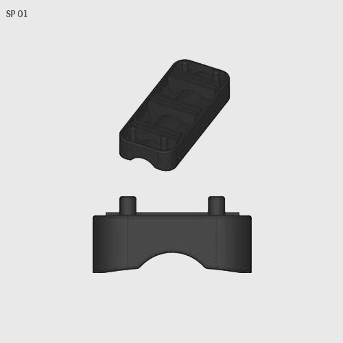 Rubber van voetset Farad BS Kit SP 01