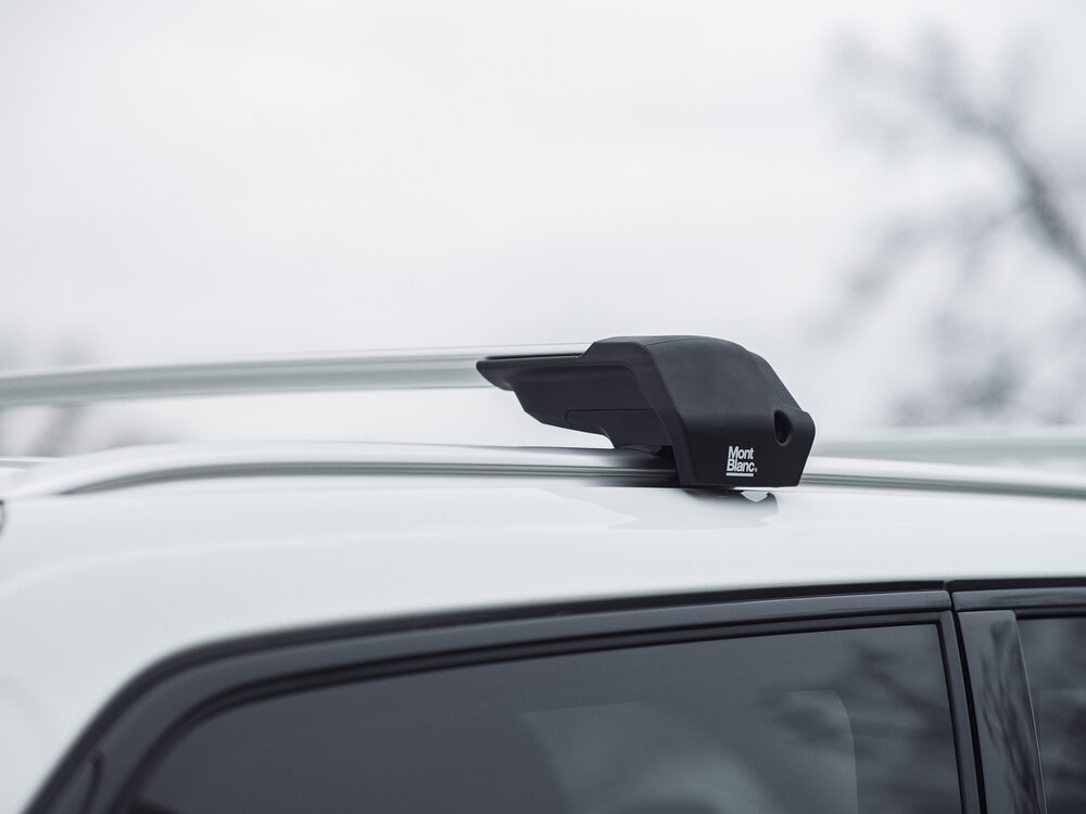 Mont Blanc dakdragers Volvo V90 5 deurs stationwagon  vanaf 2016 voor geintegreerde dakrail
