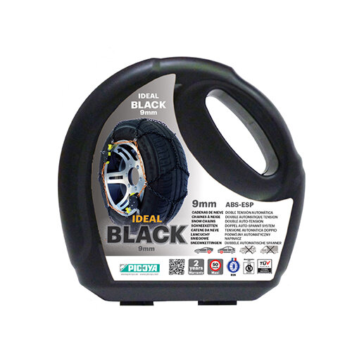 Sneeuwkettingen Picoya 9mm automatisch spannend Fiat Sedici 2006 t/m 2014 voor bandenmaat 205/60R16