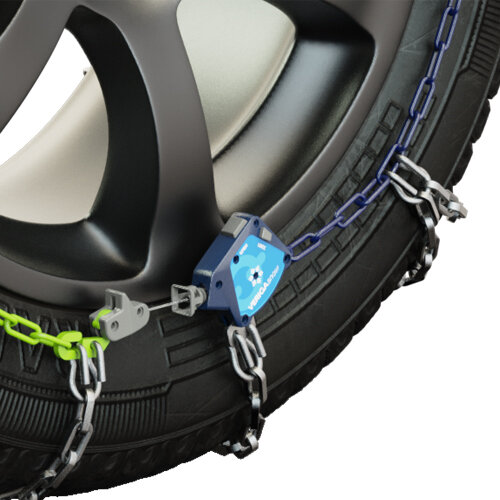 Sneeuwkettingen Veriga Stop &amp; Go SUV 13mm automatisch spannend Fiat Ducato vanaf 2021 voor bandenmaat 215/75R16