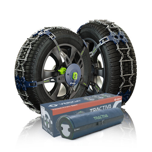 Loopvlak sneeuwkettingen Veriga Tractiva SUV Audi Q5 vanaf 2020 voor bandenmaat 235/60R18