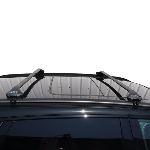Dakkoffer ArtPlast 400 Liter antraciet/carbon + Dakdragers Infiniti Q30 SUV 2015 t/m 2019