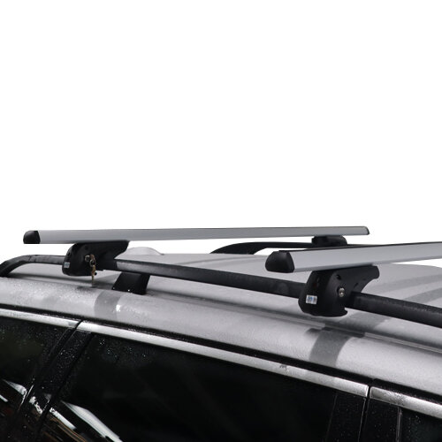 Dakkoffer ArtPlast 400 liter antraciet/carbon + dakdragers PerfectFit Ford Tourneo Courier Bestelwagen vanaf 2013