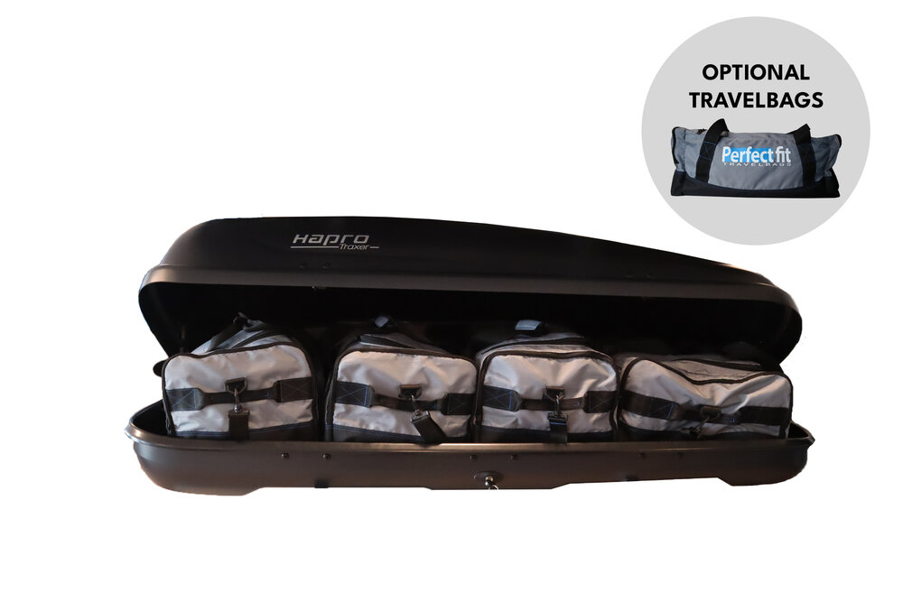Hapro Traxer 5.6 Anthracite 370 liter Skibox dakkoffer