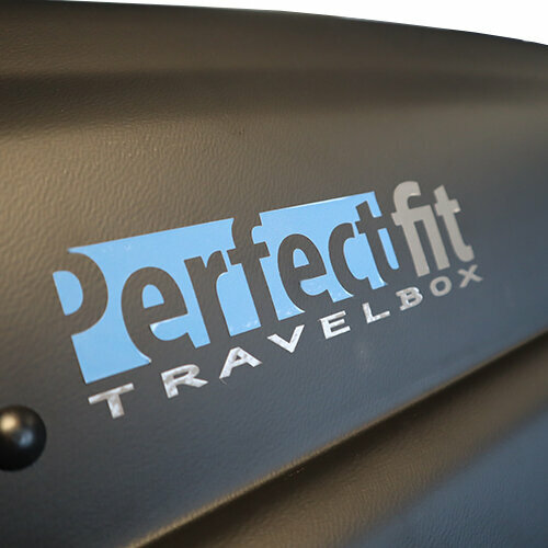 Dakkoffer PerfectFit 500 Liter + dakdragers Ford Kuga SUV 2008 t/m 2012