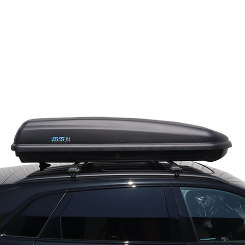 Dakkoffer PerfectFit 500 Liter + dakdragers Nissan Qashqai SUV 2007 t/m 2013