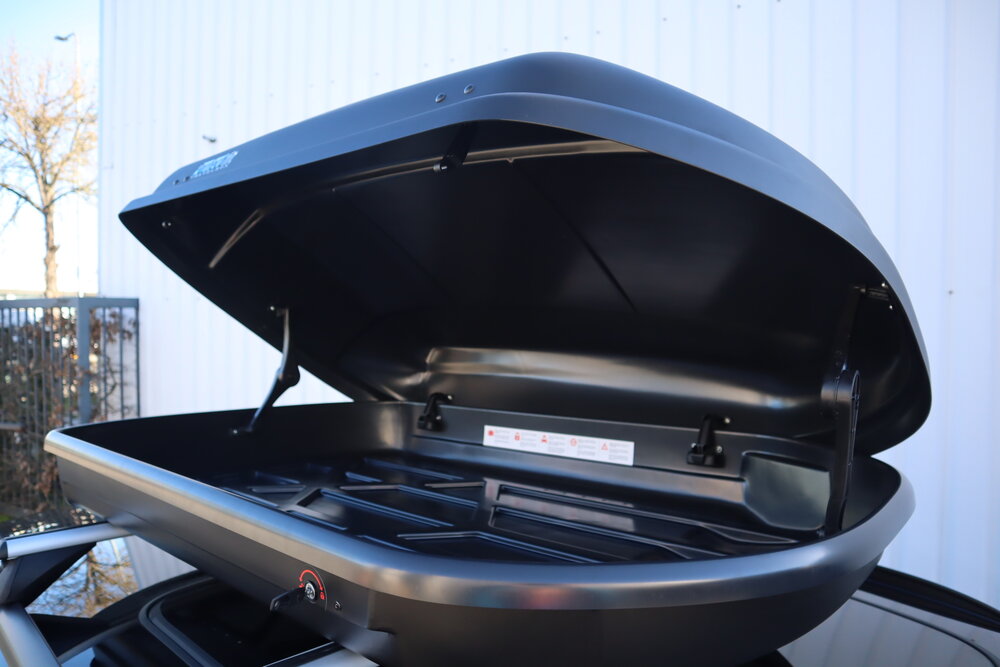 Dakkoffer PerfectFit 400 Liter + Dakdragers Infiniti Q30 SUV 2015 t/m 2019