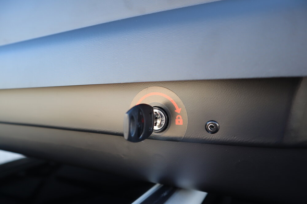 Dakkoffer PerfectFit 400 Liter + dakdragers BMW 1-Serie (F20) 5 deurs hatchback 2011 t/m 2015