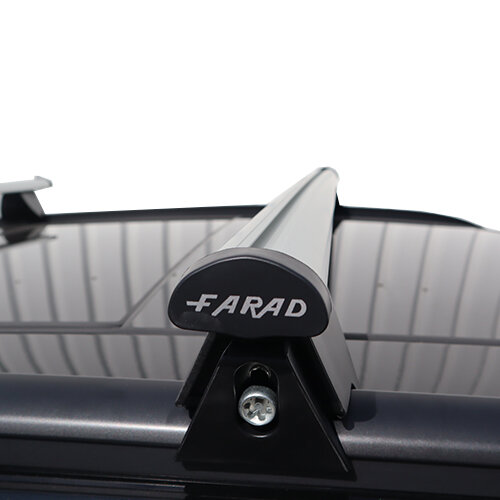 Dakkoffer Farad Koral N20 mat zwart 480 Liter + dakdragers Aiways U5 SUV vanaf 2020