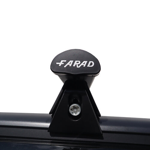 Dakkoffer Farad Koral N20 mat zwart 480 Liter + dakdragers Suzuki Jimny SUV 1999 t/m 2018