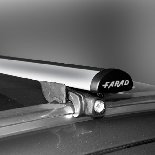 Dakkoffer Farad Koral N20 mat zwart 480 Liter + dakdragers Ford Mondeo S.W. stationwagon vanaf 2015
