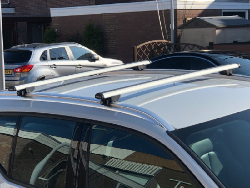 Dakkoffer Farad Koral N20 mat zwart 480 Liter + dakdragers Lexus Serie Nx SUV vanaf 2015