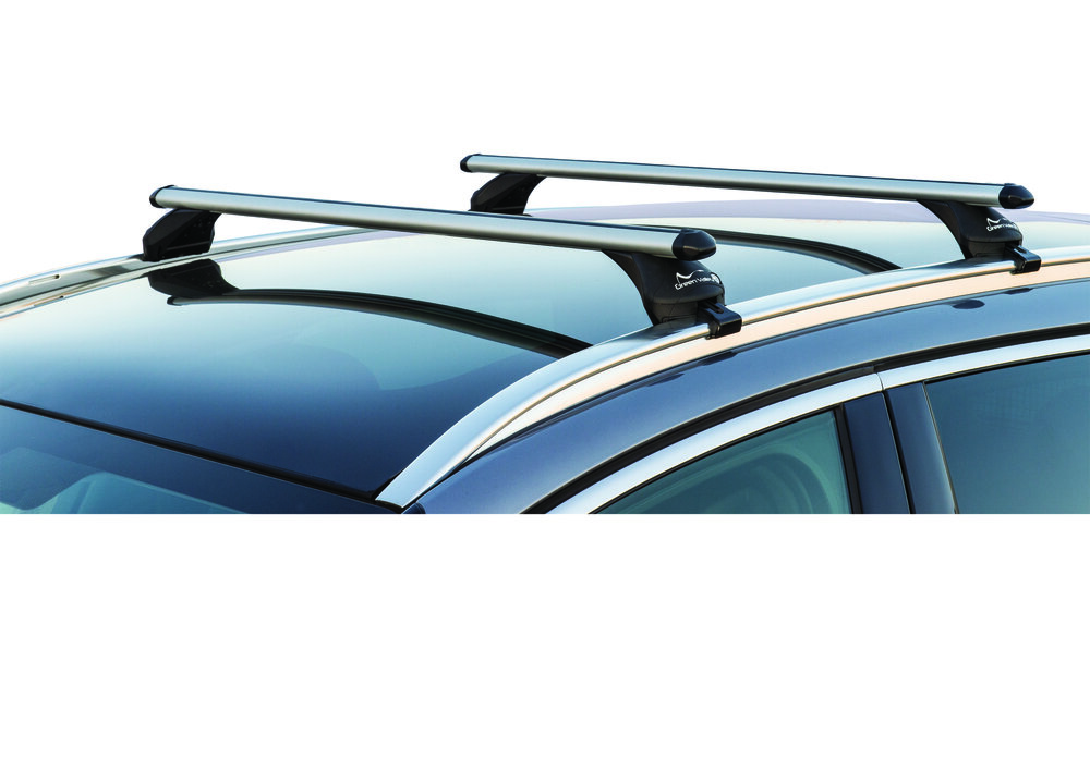 Dakkoffer PerfectFit 440 Liter + dakdragers Volkswagen Golf VII Sportsvan 2014 t/m 2020 voor gesloten dakrail