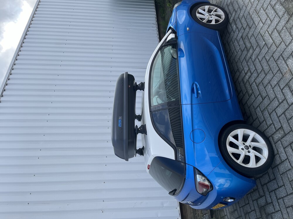 Dakkoffer PerfectFit 400 Liter + dakdragers Nissan Qashqai +2 SUV 2008 t/m 2014