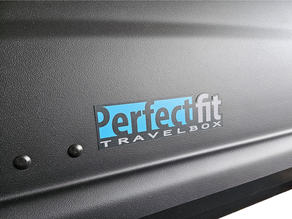 Dakkoffer PerfectFit 440 Liter + dakdragers Ford Edge vanaf 2016 voor gesloten dakrail