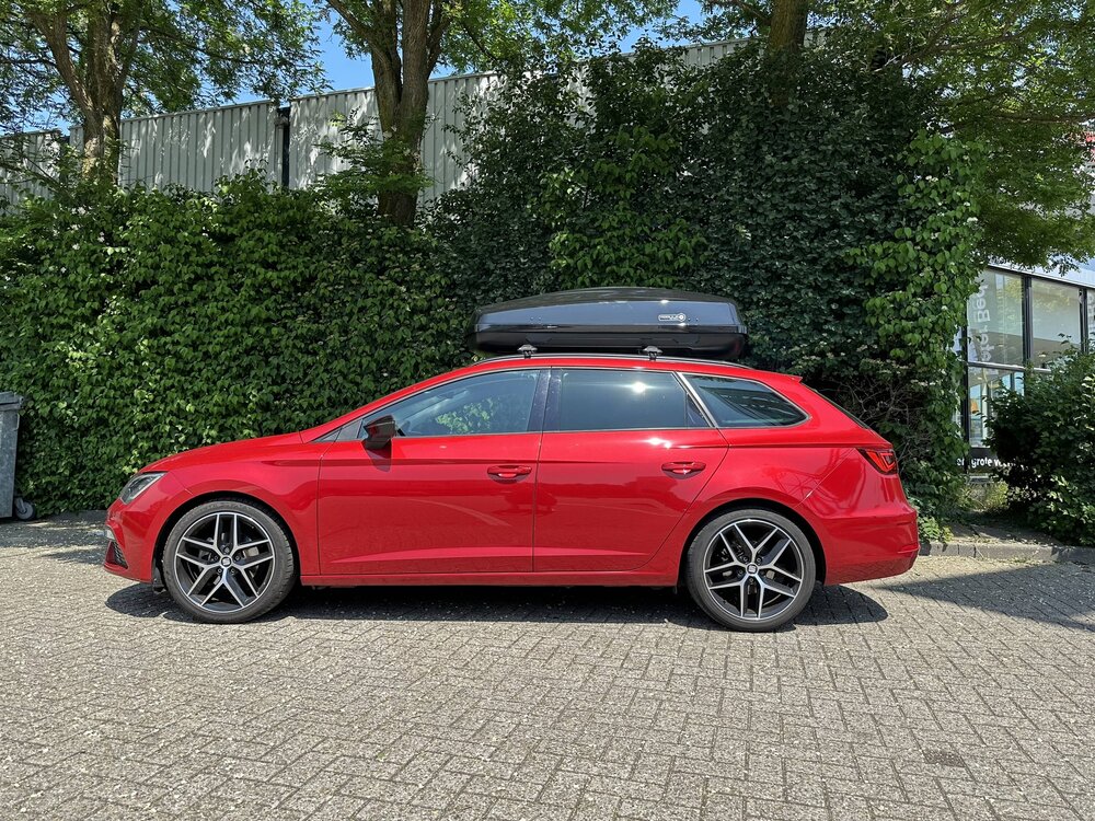 Dakkoffer Modula Ciao 430 Liter + Dakdragers Audi A4 Avant (B9) Stationwagon vanaf 2015