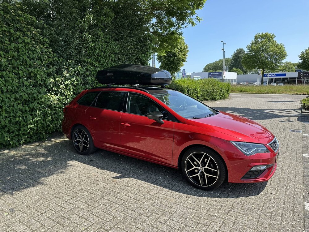 Dakkoffer Modula Ciao 430 Liter + Dakdragers Ford Focus SW Stationwagon vanaf 2019