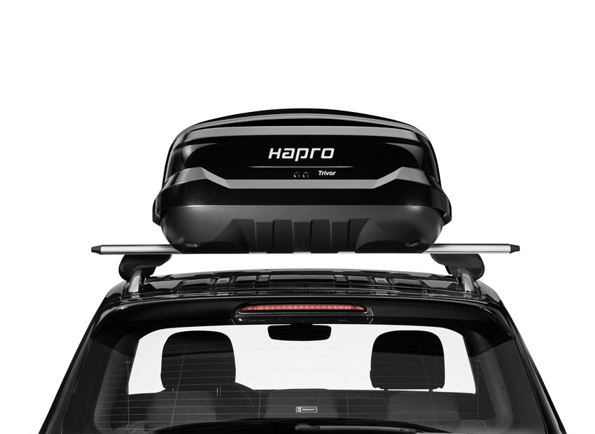 Hapro Trivor 640 Brilliant Black 640 liter dakkoffer