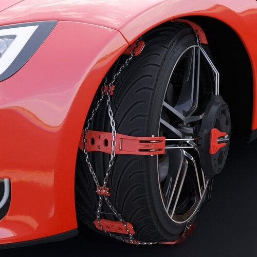 Loopvlak sneeuwkettingen Modula polaire grip steel Audi E-tron vanaf 2019 voor bandenmaat 255/55R19