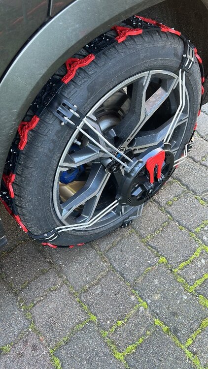 Loopvlak sneeuwkettingen Modula polaire grip 195/80R14