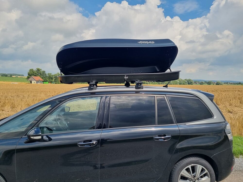 Dakkoffer Farad Marlin 680 hoogglans Zwart 680 liter