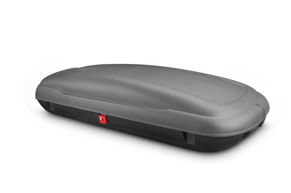 Dakkoffer ArtPlast 400 liter antraciet/carbon + dakdragers PerfectFit Jaguar X-Type Stationwagon 2003 t/m 2009