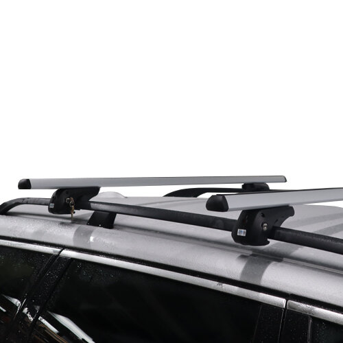 Dakkoffer ArtPlast 400 liter antraciet/carbon + dakdragers PerfectFit Jaguar X-Type Stationwagon 2003 t/m 2009