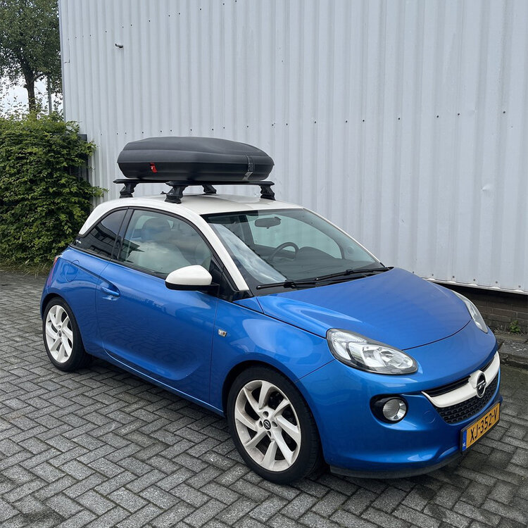 ArtPlast dakkoffer 320 liter + PerfectFit dakdragers Volkswagen Up 5 deurs hatchback vanaf 2011