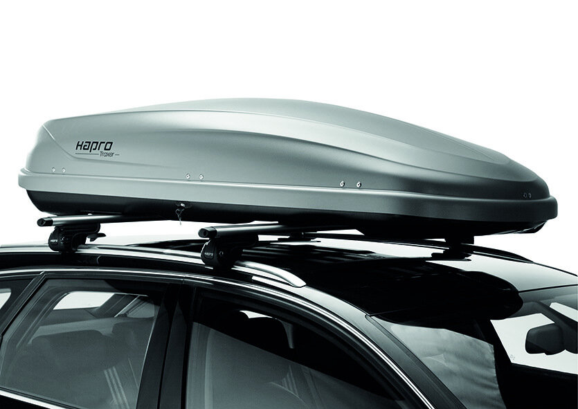 Hapro dakkoffer Traxer 6.6 410 liter - Zilver