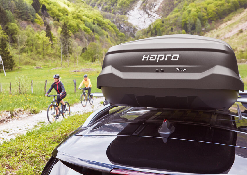 Hapro dakkoffer Trivor 560 liter - Antraciet