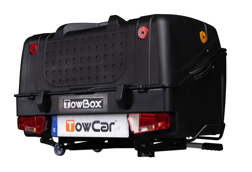 Towbox V1 - Trekhaakkoffer Zwart