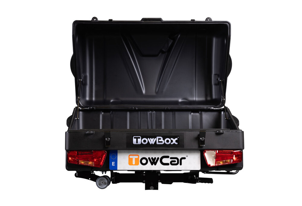 Towbox V1 - Trekhaakkoffer Zwart