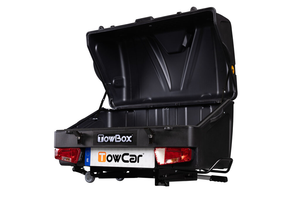 Towbox V1 - Trekhaakkoffer Zwart