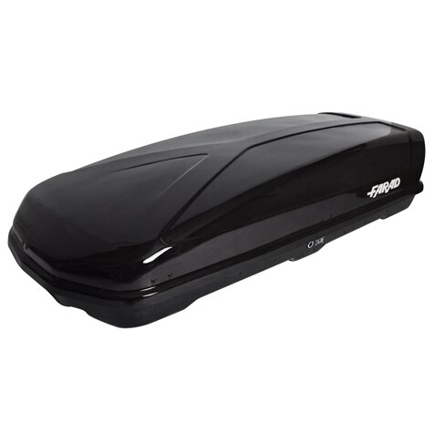 Farad dakkoffer Koral N20 480 liter - Hoogglans zwart