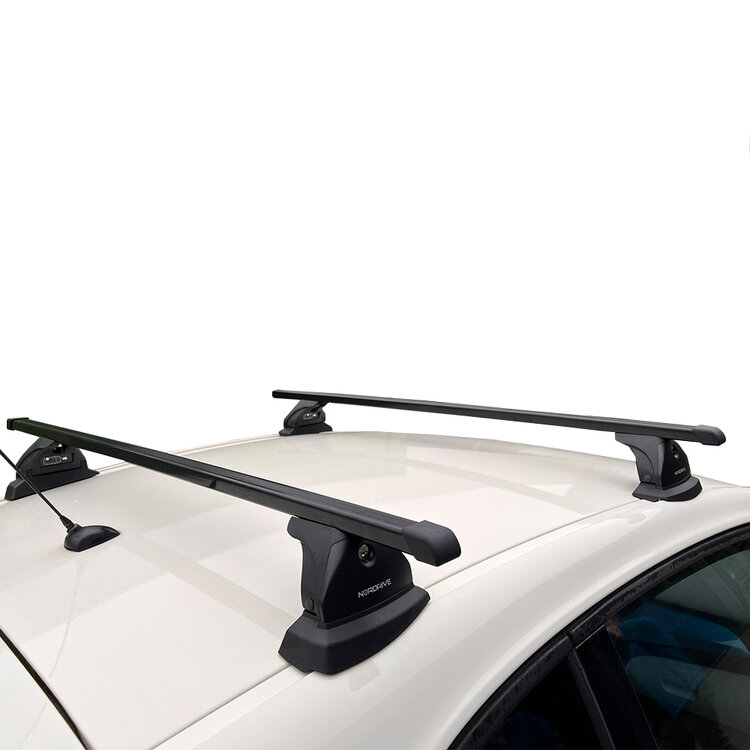 PerfectFit dakkoffer 440 liter + Nordrive dakdragers Citroen C4 5 deurs hatchback 01/2005 t/m 10/2010