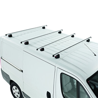 Dakdragers Renault Master L1-L2-L3-L4/H1-H2 vanaf 02/2010 set van 4 aluminium