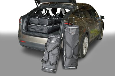 Carbags reistassenset Tesla Model X SUV vanaf 2015