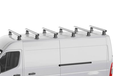 Dakdragers Mercedes Sprinter III - L1,L2,L3,L4 - H1,H2,H3 vanaf 2018 set van 6 aluminium