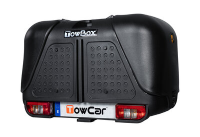 Towbox V2 - Trekhaakkoffer Zwart