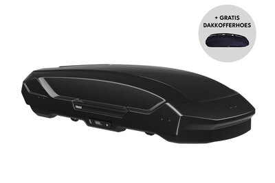 Thule dakkoffer Motion 3 L 450 liter - Glans zwart