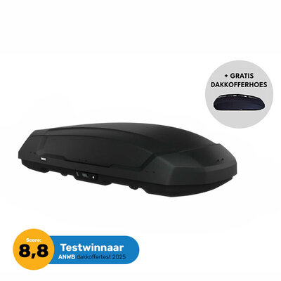 Thule dakkoffer Force 3 L 450 liter - Mat zwart