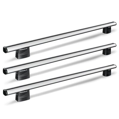 Nordrive dakdragers Volkswagen ID.Buzz vanaf 01/2023 set van 3 aluminium