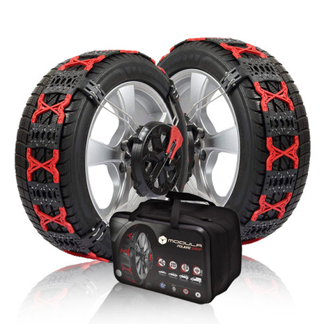 Loopvlak sneeuwkettingen Modula polaire grip 225/50R16