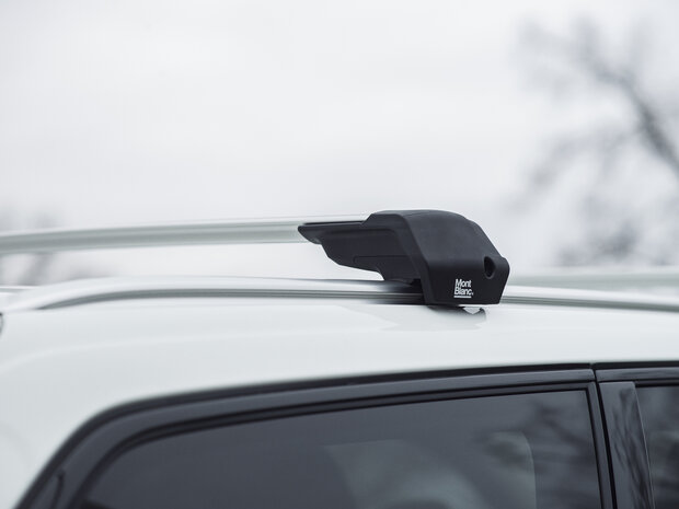 Mont Blanc dakdragers Kia Carens MPV (II UN) vanaf 2013 voor geintegreerde dakrail