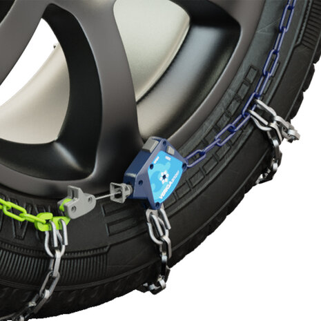 Sneeuwkettingen Veriga Stop &amp; Go SUV 13mm automatisch spannend Hyundai H1 vanaf 2020 voor bandenmaat 215/70R16