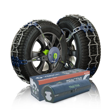 Loopvlak sneeuwkettingen Veriga Tractiva SUV Bmw X6 vanaf 2020 voor bandenmaat 275/40R21