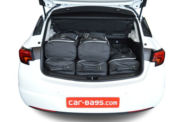 Carbags reistassenset Opel Astra K 5 deurs hatchback 2015 t/m 2021