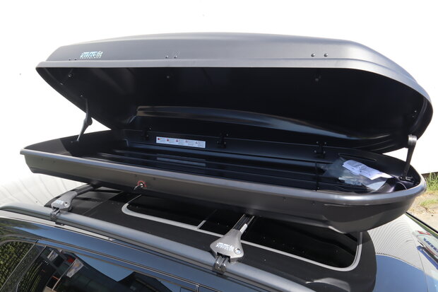 Dakkoffer PerfectFit 500 Liter + dakdragers Seat Tarraco SUV vanaf 2019